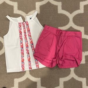 Janie and Jack two tank and short set set 5t